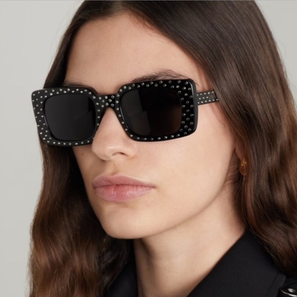 NWT CELINE Studded Sunglasses - Picture 1 of 10